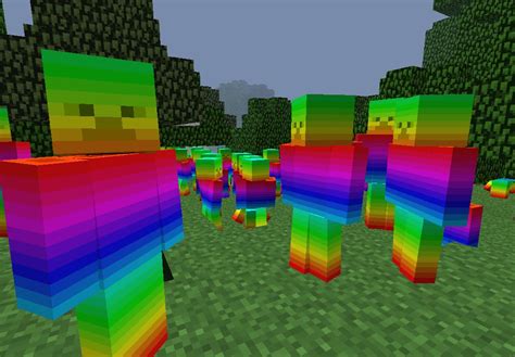 Rainbow Man Minecraft Mod