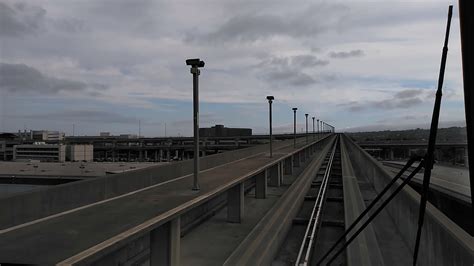 Sfo Airtrain Blue Line From Long Term Parking To International Terminal