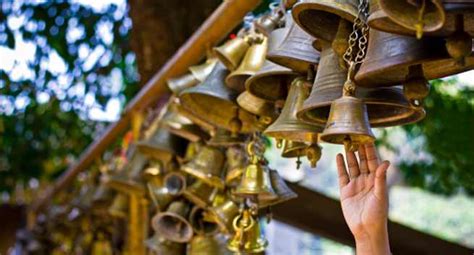 If something rings a bell, it reminds yo.: Here's why you should ring the temple bell before entering ...