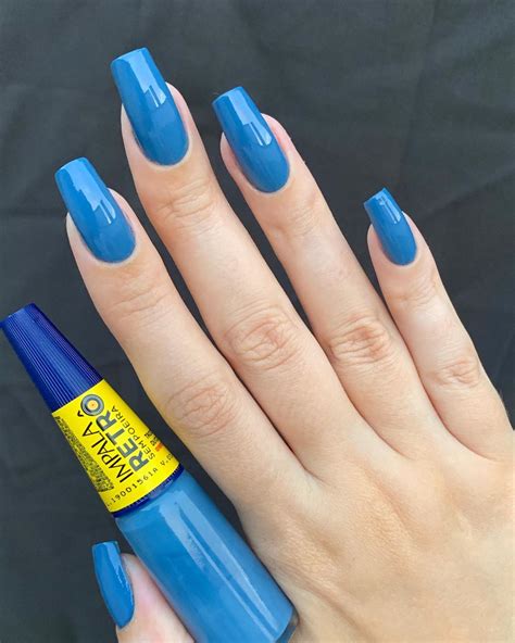 Esmalte Azul Tutoriais E 35 Inspirações Para Deixar Sua Unha Mais Bonita