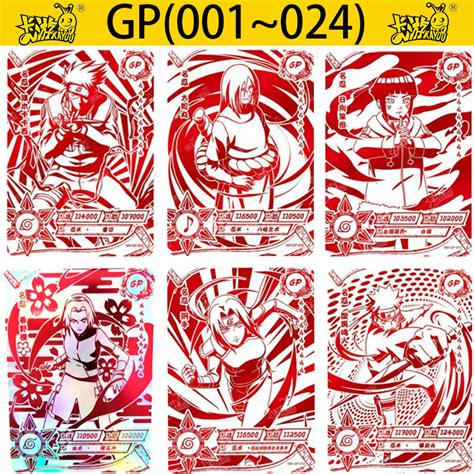 KAYOU Naruto GP Cards Anime Figures Hatake Kakashi Orochimaru Gaara