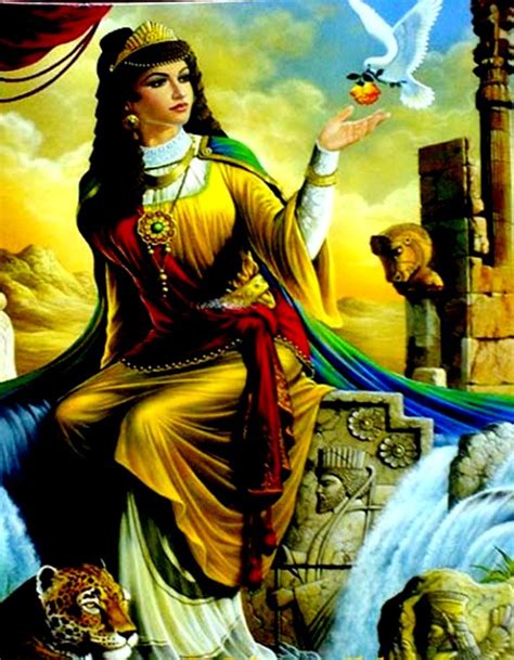 Prominent Iranian Princess Shirin Persian Miniature Miniature Art Ancient Persian Ancient Art