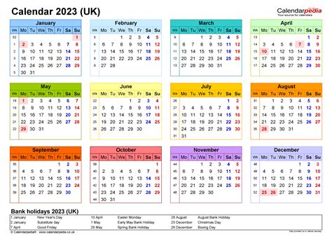 Uk 2023 Holiday Calendar Get Latest News 2023 Update
