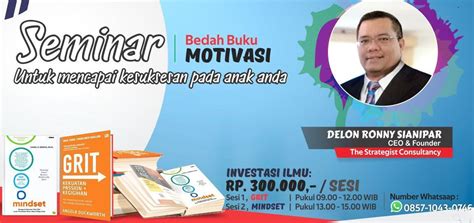 Beli Tiket Seminar Bedah Buku