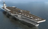 Neuer US-Superträger USS "Gerald Ford" getauft « DiePresse.com