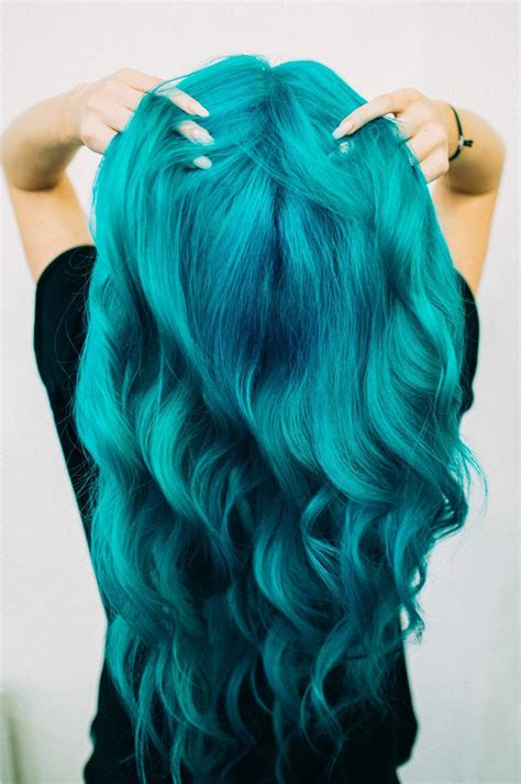 Pin By Belle Blankenship On Hair Hair Styles Turquoise Hair