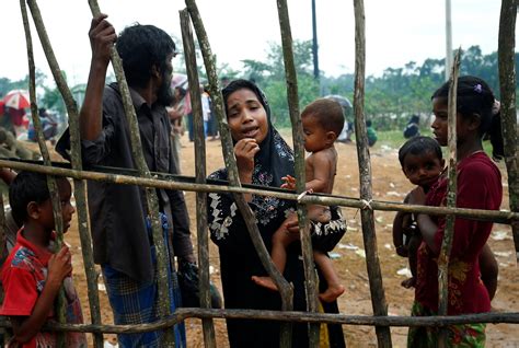Thousands Of Rohingya People Displaced As Violence In Burma Erupts