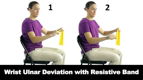 Wrist Ulnar Deviation With Resistive Band Ask Doctor Jo Youtube