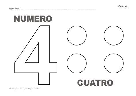 Numero 4 Para Colera Imagui