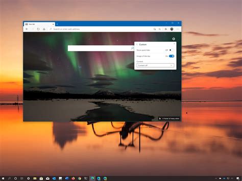 How To Customize The New Microsoft Edge Browser In Windows In