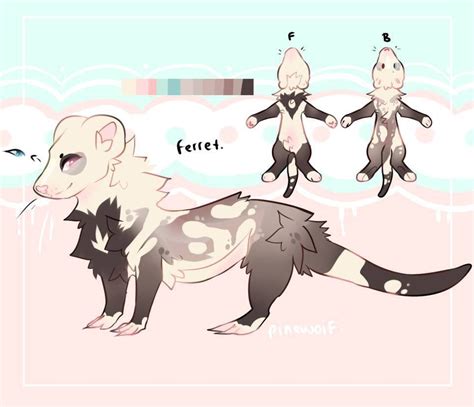 Just Got My Ref Sheet For Mochi From Pinewoif On Instagram Link In