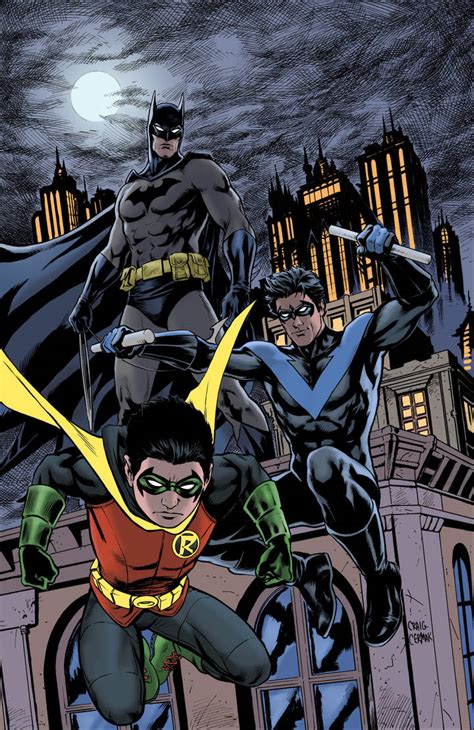 Batman Robin Nightwing Colors By Craigcermak On Deviantart