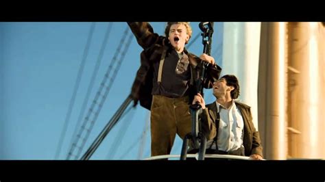 Yes kingf with an f not really cause i am not a freaking. Titanic 3D | "I'm the King of the World" | Official Clip ...