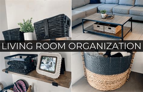 Living Room Organization 9 Realistic Living Room Organization Ideas