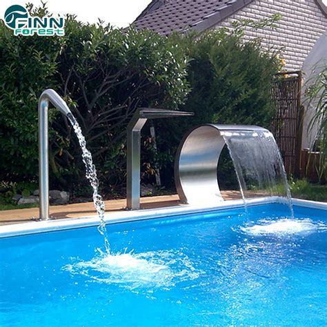 China Outdoor Decorative Spa Swimming Pool Massages Waterfall Fountain