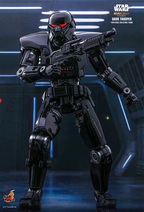 New Product Hot Toys Star Wars™ The Mandalorian™ Dark Trooper™ 1 6th Scale Collectible Figure