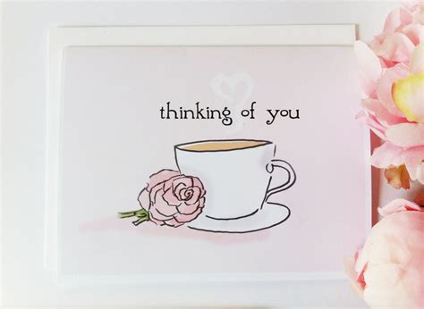 Your name is whispered in someone's prayers. Cards. Thinking of You. Thinking of You Card. Cards for Coffee
