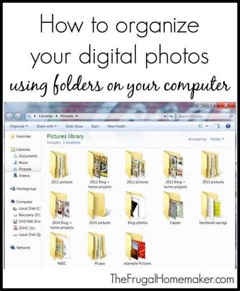 How To Organize Your Photos On Your Computer Organizing Your Photos