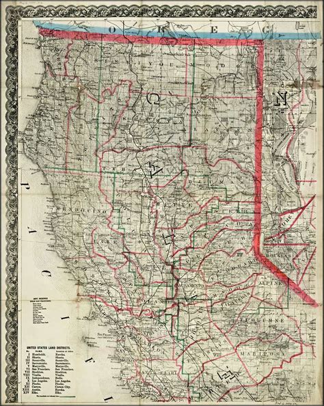Map Of The States Of California And Nevada Nby 15753 Picryl