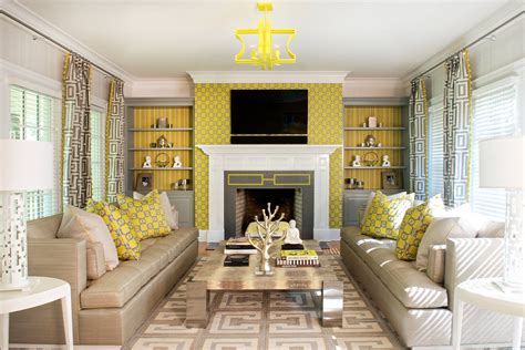 Ideas Contemporary Grey And Yellow Living Room Keylalum