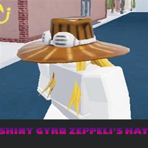 Roblox Yba Shiny Gyro Zeppelis Hat Купить на Ggheaven