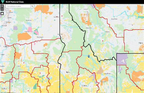 Blm Land Map Idaho