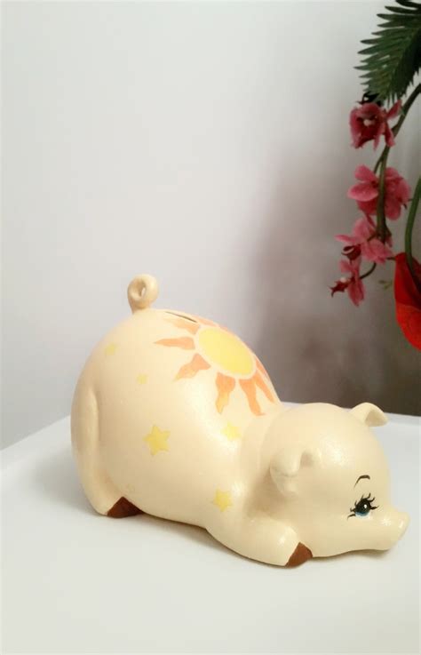 Glow In The Dark Piggy Bank Baby Piggy Bank Personalized Piggy Bank