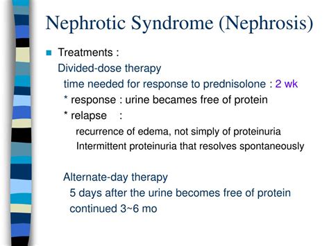 Ppt Nephrotic Syndrome Nephrosis Powerpoint Presentation Free