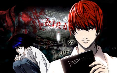 Death note wallpaper, lawliet l, anime girls, monochrome, front. Download Death Note Wallpaper 1920x1200 | Wallpoper #339317