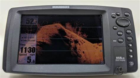 Humminbird 958c Di Down Imaging Sonar Radar Gps Fishfinder
