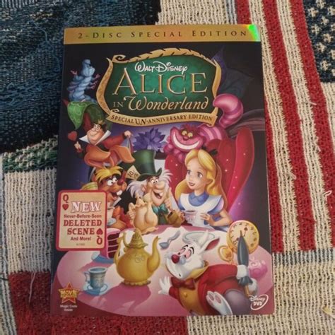 Walt Disney Alice In Wonderland 2 Disc Special Edition Dvd With