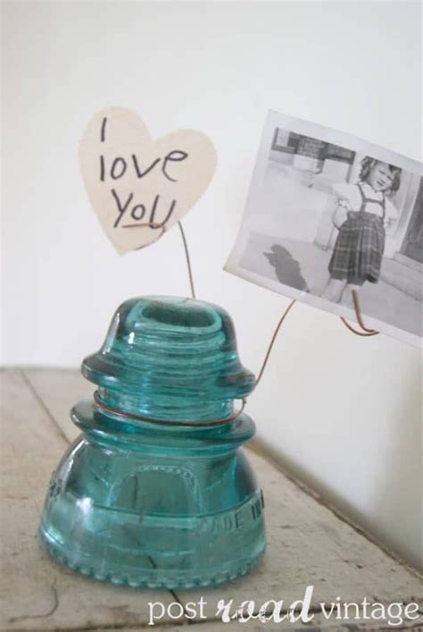 30 Creative Ideas Using Vintage Glass Insulators Recyclart Glass