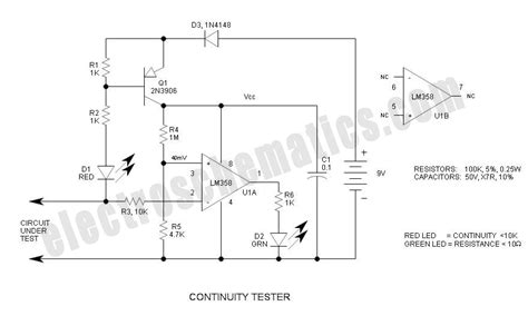 Continuity Tester Circuit Differentiates Resistance