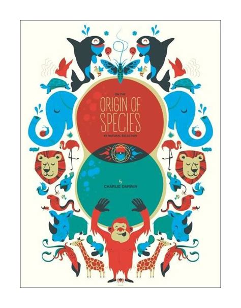 Origin Of Species Book Cover Design Book Design