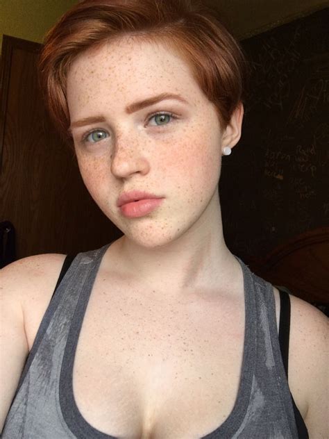 Amateur Redhead Short Hair