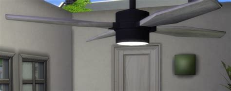 Ceiling Fan With Built In Lamp By Jokerman At Mod The Sims Sims 4 Updates