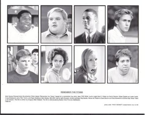 Ethan Suplee Kate Bosworth And Cast Remember The Titans 2000 Movie Photo