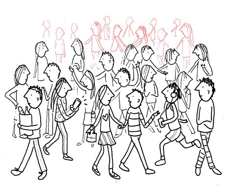 Https://techalive.net/draw/how To Do Draw Cartoon People In A Crowd