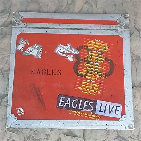 Eagles Live 1980 Double Record Album Elektraasylum Records
