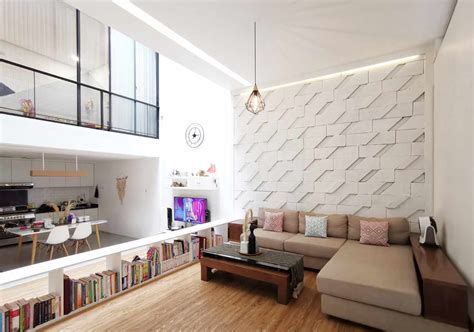 4 desain rumah minimalis terbaru yang sedang tren saat ini via emporioarchitect.com. Desain Rumah Split Level dengan Skylight Super Keren - ARSITAG