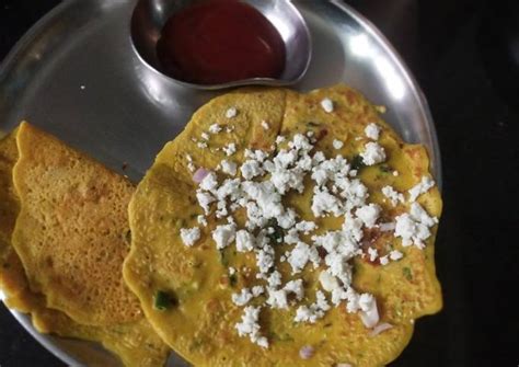 Besan Paneer Chilla Recipe By Bhumi Desai Cookpad