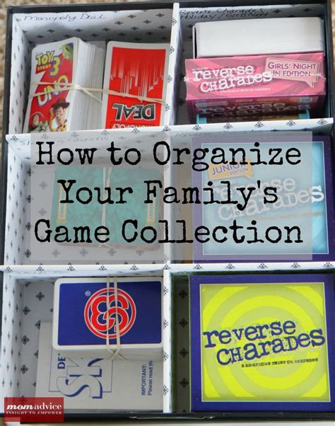 How To Organize Board Games Momadvice