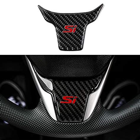 Buy Thenice For 10th Gen Civic Real Carbon Fiber Steering Wheel Cover