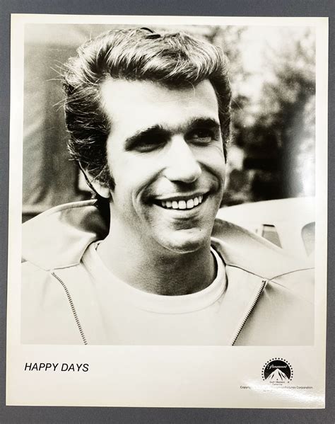 Happy Days Paramount Pictures 1990 Photo Originale 25x20cm Fonzie