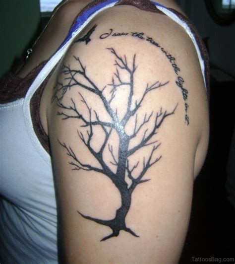 50 Stylish Tree Tattoos On Shoulder