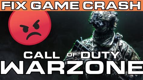 Call Of Duty Warzone Crash Fix 100 Working Solution Youtube