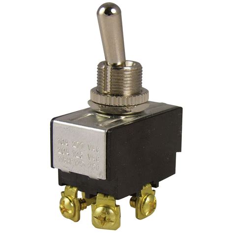 While screws on other side of device are each singular and not connected to each other in. Gardner Bender 20 Amp Double-Pole Toggle Switch (1-Pack)-GSW-14 - The Home Depot