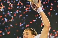 brees drew bowl super trophy saints lombardi vince xliv orleans defeating holds indianapolis after getty colts