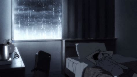Sad Anime Aesthetic Rain Rain Girl And Sad  Anime 1166049 On