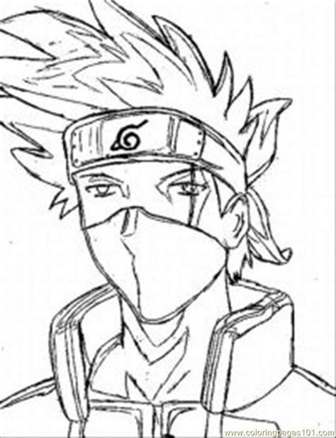 Naruto Coloring Pages Online Coloring Home